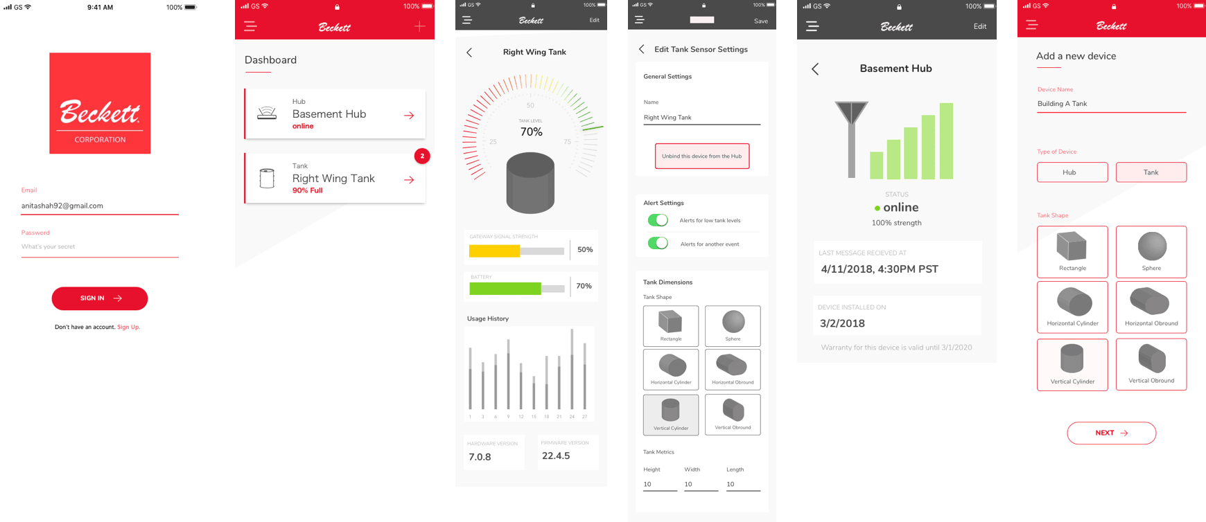 Beckett iOS app overview