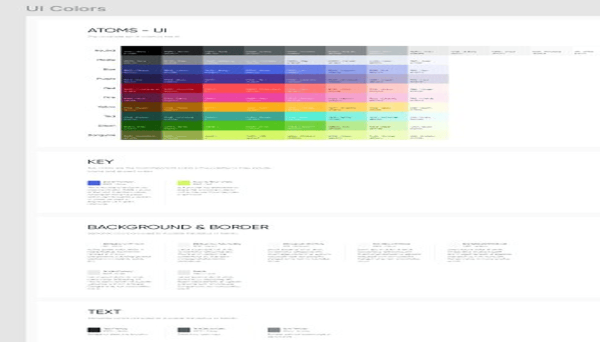 Fusion Design System — UI color tokens